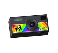 Keychain Camera - Keychain Digital Camera with Photo Capture & HD Display, Compact Wearable for Everyday Moments, Travel & On-the-Go Memory Keeping (Black)