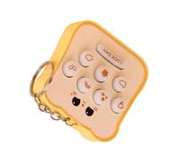 Keychain Charm, Pop Fidget Mole Game, Glowing Cute Fidget Decorations Portable Bag Accessories for Kids Children Adults Birthday