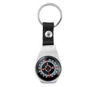 Keychain Compass - 2.36 Inch Outdoor Metal Tool | Mini Silver Travel Compass: Lightweight, Portable, Navigation, Camping, Hiking, Sailing, Cycling