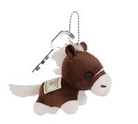 Keychain - Cute Plush Horse Pendant Festival 2026 Pendant, Symbolic Accessory for Prosperity Mascot | Mini Memorial Doll For Friends Of, c, Please refer to the description, Please refer to