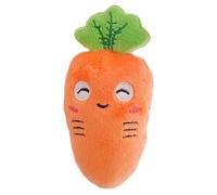 Keychain - Decorate Bags And Commuter Accessories With Playful Theme Accents, Secure Top Loop Fastener Attachment System, Adorable Miniature Carrots And Bunnies, Fabric - For Trees
