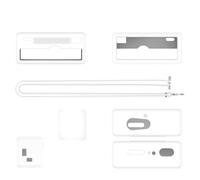 Keychain Digital Camera Silicone Case for Kodak CHARMERA, Protection Case with Lanyard Tether for Kodak CHARMERA Keychain Digital Mini Camera Blind Box (White)