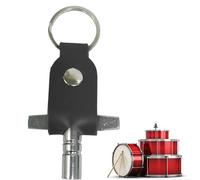 Keychain Drum Keychain - Universal Drum Tuning Key Case for Percussion Hardware Tool with Hole | Keychain Keychains Gift for Drummer Friends