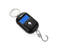 Keychain Electronic Scale Mini Electronic Scale Portable Electronic Scale Kitchen Food Weight Display Measuring Tools Hooks Electronic Digital Scales Portable Mini Pocket Key Chain Scales (BLACK)