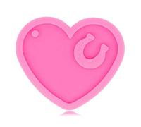 Keychain Epoxy Resin Mold Handicrafts Jewelry Pendant UV Epoxy Silicone Decorations Resin Pendant Mold Kit