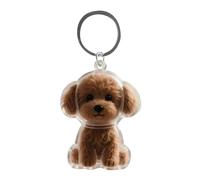 Keychain for Collecting Cat and Dog Hair,3D Dogs Shape Fur Life Pendant for Puppy, DIY Pet Furs Collection Kechain,Animal Fur Keepsake Bag Charm Cute Keyrings,DIY Jewelry Craft