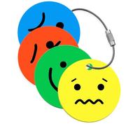 Keychain for Emotional Regulation | 4-Colour Zones Tool for Children & Adults | Autism & ADHD Support for Teachers, Parents & Therapists