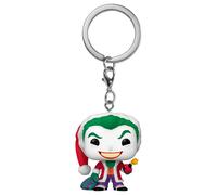 Funko POP! Keychain: DC Holiday - the Joker - (WMT) - DC Comics - Collectable Vinyl Mini Figure Novelty Keyring - Stocking Filler - Gift Idea - Official Merchandise - Comic Books Fans - Minifigure