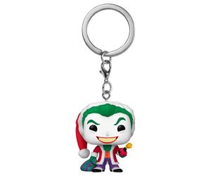 Keychain Funko Pocket Pop Dc Comics Holiday The Joker Exclusive Multicolore TU