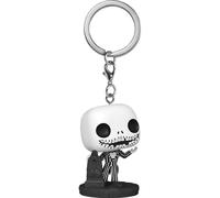 Keychain Funko Pocket Pop Disney Nightmare Before Christmas 30Th Anniversary Jack Skellington Blanc TU