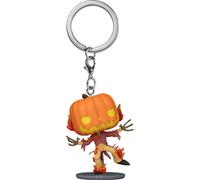 Keychain Funko Pocket Pop Disney Nightmare Before Christmas 30Th Anniversary Pumpkin King Orange TU
