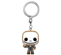 Keychain Funko Pocket Pop Disney Nightmare Before Christmas Jack Skellington Gingerbread Exclusive Blanc TU