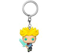 Keychain Funko Pocket Pop Dragon Ball Super Saiyan Trunks With Sword Jaune TU