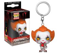 Keychain Funko Pocket Pop It Pennywise With Balloon Series 2 Blanc TU