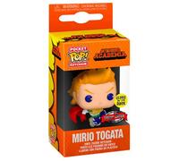 Funko Pocket Pop! My Hero Academia Animation - Mirio Togata Glow-in-The-Dark Key Chain Hot Topic Exclusive