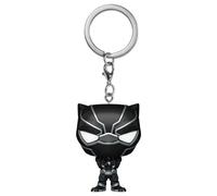 Keychain Funko Pop ! Marvel Black Panther Classics Noir TU
