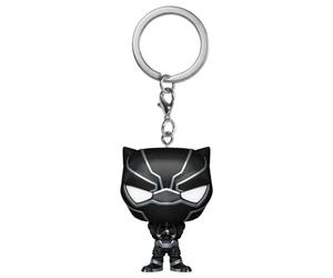 Keychain Funko Pop ! Marvel Black Panther Classics Noir TU