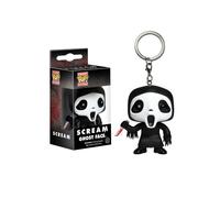 (KeyChain) Funko Scream Pop Ghost Face Terror Figures Toy Key Chain Kids Collections Gifts