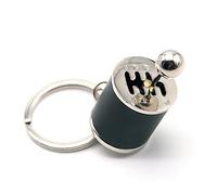 Keychain Gadgets, Key Chain Ring Toy Keychain Gear Shifter Keychain, Auto Part Model Metal Keychain Mini Keychain Auto Part Model, for Your Car Keys for(Black)