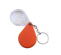 Keychain Glass Folding Lamp Handheld Stand Desktop Reading and Repairing Multi-Function Glass Easter Gift Boxes Empty