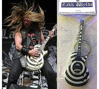 Keychain Guitar Gibson Les Paul Bullseye Zakk Wylde