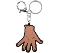 Wednesday Thing-Brand Keychain, Off-white, 6.2 x 4.9 cm