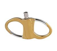 Keychain Lighter, Permanent Match Infinity Lighter, Reusable Waterproof Match Strike Anywhere, Forever Flint Fire Starter for Outdoor Survival (Gold)