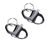 Keychain Lighter, Permanent Match Infinity Lighter with Keychains, New Lighters Match Strike, Portable Emergency Fire Starter Striker, Unlimited Waterproof Stick (2)
