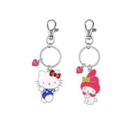 Keychain Peers Hardy Hello Kitty & Friends (x2) Rose TU