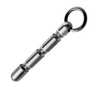 Keychain Pill Box - Travel Pill Box with Three Layer Partition | Single Chamber Top Up Box, Travel Trap Containers, Leak Proof | For The Comf