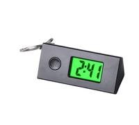 Keychain Pocket Watch - 13g Miniature Clock | Pocket Watch Clip On | LED Luminous Backpack Watches Keyring | Multi-Purpose Student Electronic Clock Sports Accessories For Teen, Adults, Boys, Girls