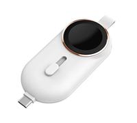 Keychain PowerBank,2-In-1 2000mAh Portable Charging Keychain - Key Chain Watch Compact Wireless Magnetic Powerbank For Car Women Men