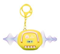 Keychain Recorder - Cartoon Design Recording Pendant | Secret Voice Device | Hidden Audio Tool For Meeting Lecture College Spying Listening Dictation Note-Taking Phone Call Car Evidence