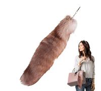 Keychain ry Tails - Soft 15inch Realistic Animal Tail Keyring | Realistic Animal Tail For Cosplay, Tassel Bag Charm, Bag Hook Pendant, Soft Stuffed Animal Tail Bag Keyring, random color