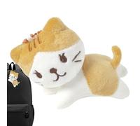 Keychain Softies Decorative Key Chain Animal Pendant Mini Cat Plush
