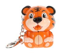 Keychain Speed Cube Animald Educational Toy Tiger Cube Intelligence Development Decorative Plaything
