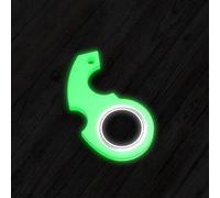 Keychain Spinner, Keyring Fidget Ring Toy, Portable Keychain Spinner Novelty Keychain Fidget Toy for Finger Exercising, Spinning Keychain Toy Gifts for Kids Adult Men