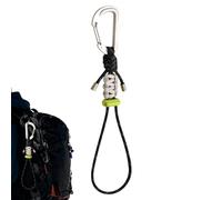 Keychain Strap, Sturdy Paracord Lanyard with Carabiner, Heavy Duty Outdoor Strap, Easy to Use, Survival Accessory for Men Women, Water Bottle Camping Backpack, Hiking Trekking Sports Adventure