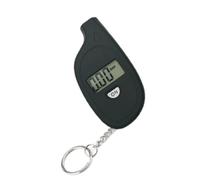 Keychain Style Mini Tire Gauge With Digital LCD Display For Car, Auto, Motorcycle Tire Alarm X5N4 - Tester Meter