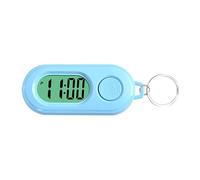 Keychain Timer - Mini Digital Keyring Clock, Portable LCD Watch | Night Light Electronic Timer For Kids Study Cooking Baking Sports Exercise Shower And Classroom Use