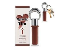 Keychain - Tinted Mini Lip and Ch lush Shiny Cosmetic Makeup Set for Stage, Party, Travel or Daily Use, Practical Keychain Design, Beauty-A