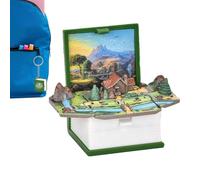 Keychain Toy - Cute Popup Keychains for Car Keys, Minii Keychain for Kids Adults | Fidget Backpack Keychain Toy, popup Book Keychain, Small Giftt Idea, Fun Novelty Keychain for Boys Girls