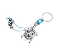 Keychain, Turkish Tortoise Keychain Good Fortune Tortoise Design for Keys for Wall for Bag