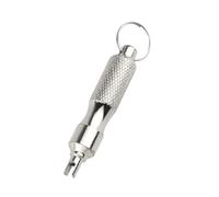 Keychain Valve Core Remover - Stainless Steel Valve Stem Tool, Portable Valve Core Tool | Valve Stem Core Removal Tool Sensors, Valve Core Extractor for High-Pressure Tire Inflation