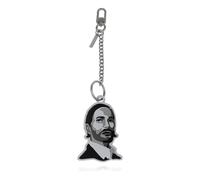 Keychain with charm - female - Marc Jacobs - Keychains - Gray - ONE SIZE - Accessories ONE SIZE