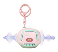 Keychain with Voice Recorder,Portable Cute Design Audio Pendant,Secret Audio Recorder | for College Lecture Meeting Notes Dictation Phone Call Car