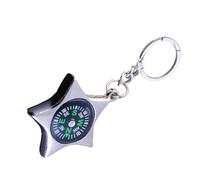 Keychains Compasses Hiking Compasses Navigation Sighting Survival Camping Mountaineering Boating Camping Keychain