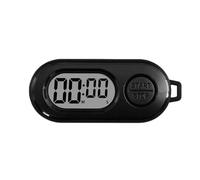 Keychains Stop Watch,Mini Digital Watches,Digital Pocket Watch Clip on Keys Lanyard Backpack, Digital Electronic Watch Led, Digital Watch with Alarm,Portable Sports Stop Watch Key Chain,Black