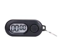 Keychains Stop Watch, Stop Timer Key Ring, Portable Sports Stop Watch Key Chain, Digital LCD Display, Secure Attachment, 6.446x2.7x1.279cm/2.54x1.06x0.5 Inches, For Fitness Training