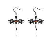 KEYCHIN 4th Wing Necklace Dragon Rider Book Gifts Empyrean Book Series Jewelry Ya Fantasy Book Lover Gift, L, Stainless Steel, stainless steel